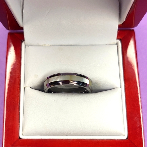 Tungsten Mother of Pearl - Picture 1 of 5